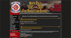 Desktop Screenshot of northpalosfpd.org